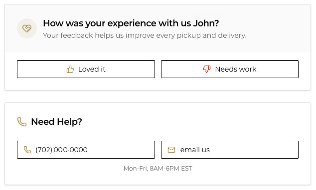 Magnoli customer experience feedback prompt