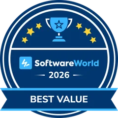 SoftwareWorld Best Value 2026 badge